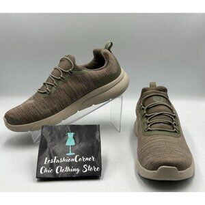 Hotter Pursuit Women's Beige Olive Green Breathable Comfort Sneakers Sz 8 3267